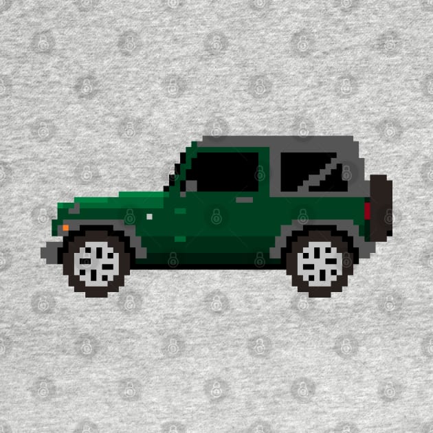 Jeep Wrangler Pixelart by retsbor10@comcast.net